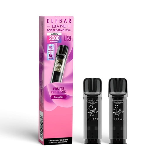 ELFBAR - ELFA Pro Pack de 2 Pods – Fruits des bois