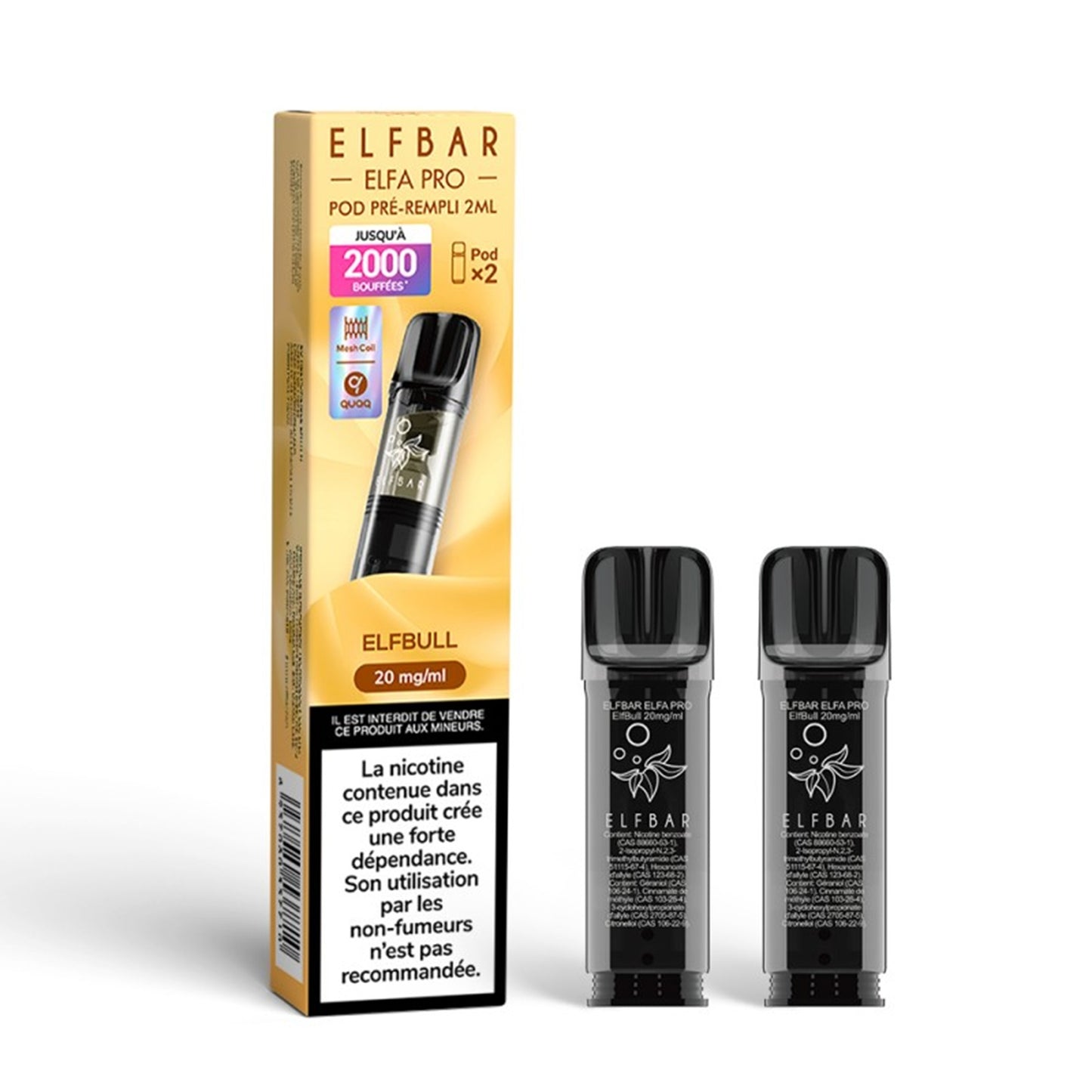 ELFBAR - ELFA Pro 2er-Pack Pods – Elfbull
