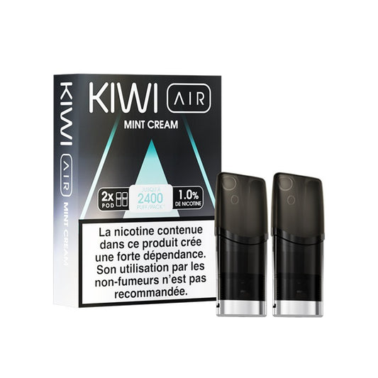 2x Cartouches Kiwi Air -Mint Cream
