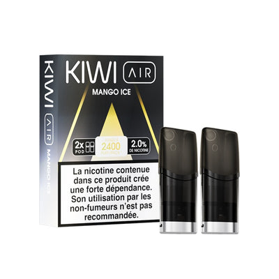 2x Cartouches Kiwi Air - Mango Ice