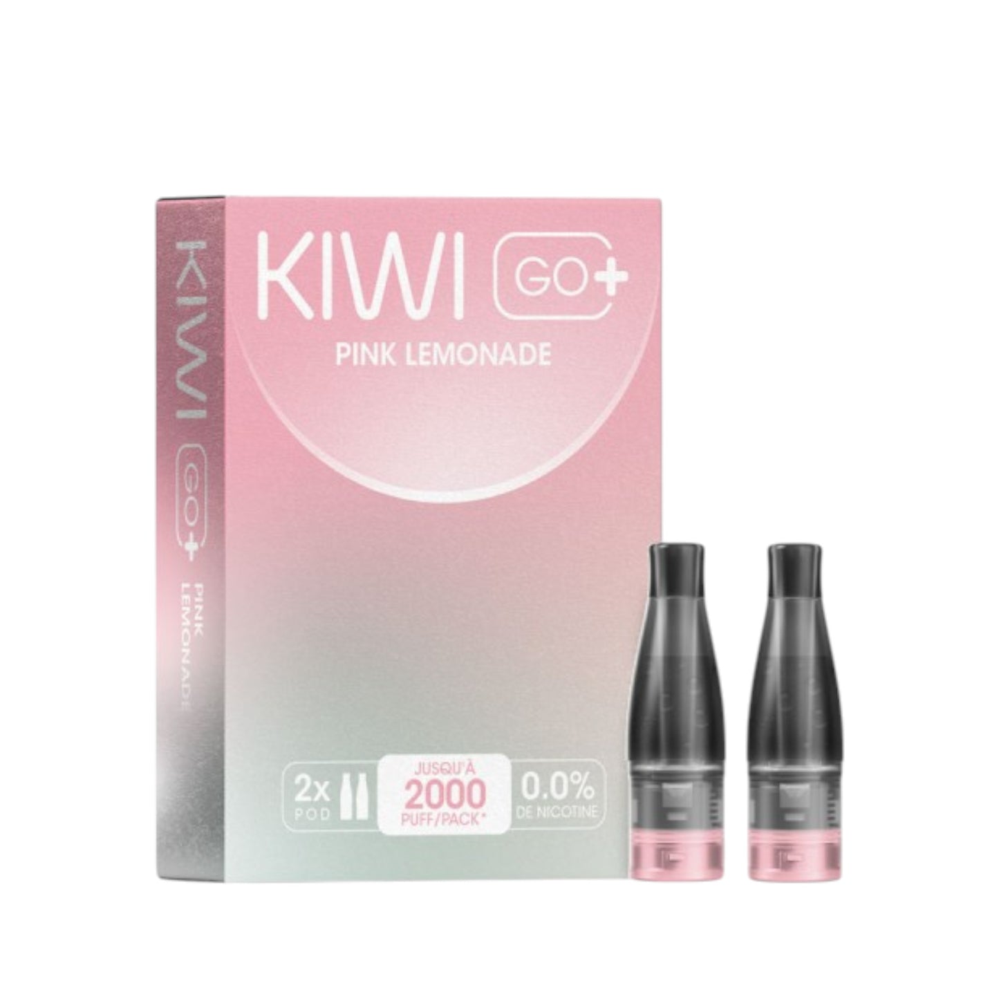 KIWI Go+ Pack of 2 Pods - Pink Lemonade