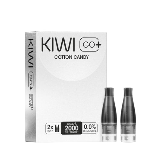 KIWI Go+ Pack of 2 Pods - Cotton Candy