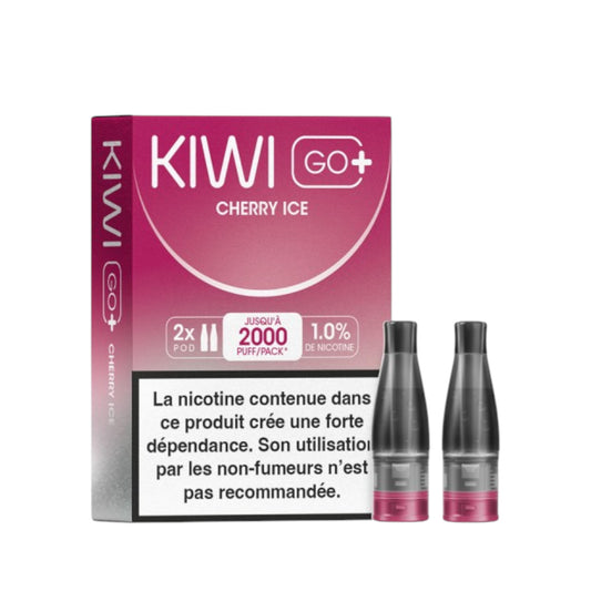 KIWI Go+ Pack de 2 Pods - Cherry Ice
