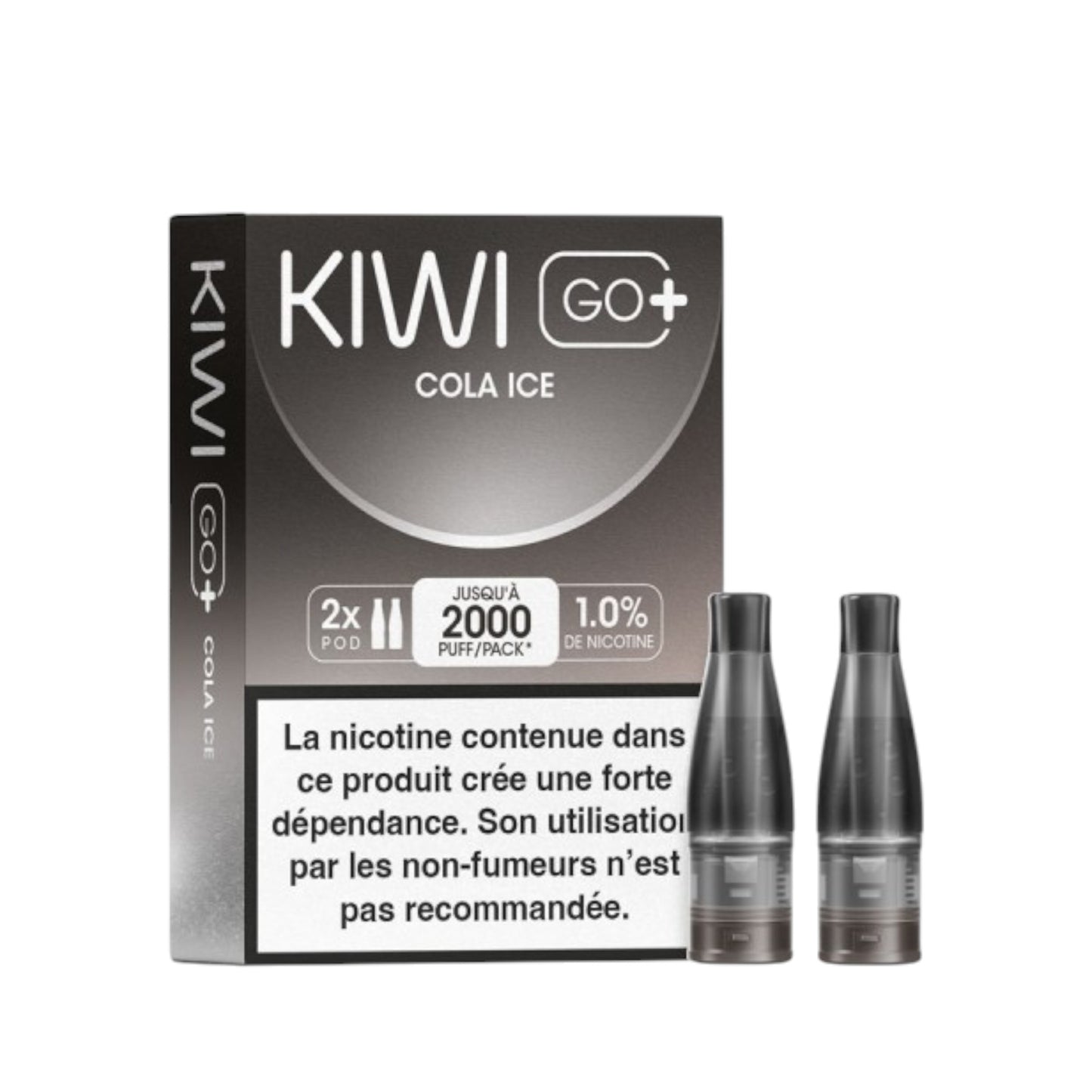 KIWI Go+ Pack of 2 Cola Ice Pods