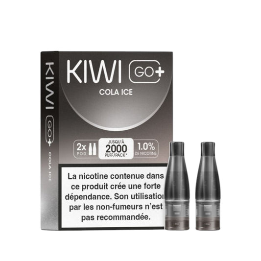 KIWI Go+ Pack de 2 Pods Cola Ice