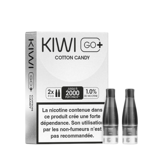 KIWI Go+ Pack de 2 Pods - Cotton Candy