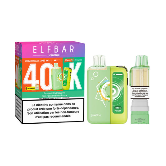 ELFBAR JoinOne 40K – Passion Kiwi Goyave – 20 mg/ml
