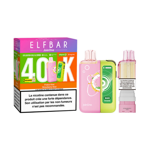 ELFBAR JoinOne 40K – Fraise Kiwi – 20 mg/ml