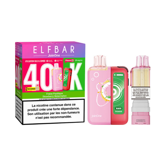 ELFBAR JoinOne 40K – Fraise Pastèque – 20 mg/ml