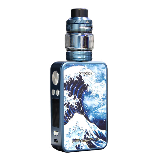 Aspire – Kit Revolto S - speciální edice Modrá & Azure Tsunami