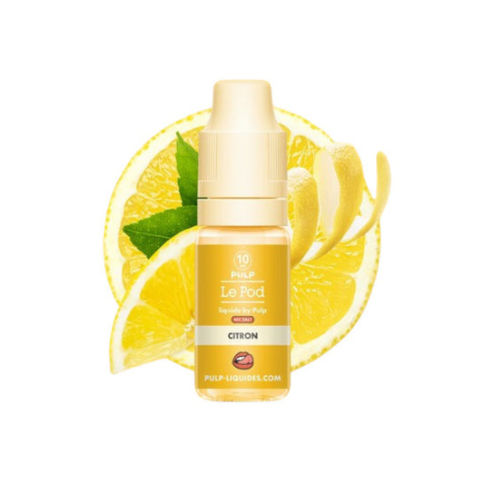 Pulp Le Pod - Limón – Líquido para vapear sales de nicotina 10ml