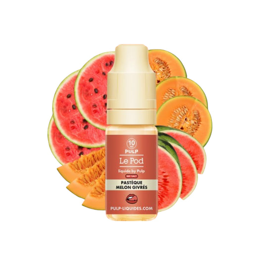 Pulp Le Pod – Sandía Melón Helados - E-líquido Sales de Nicotina 10ml