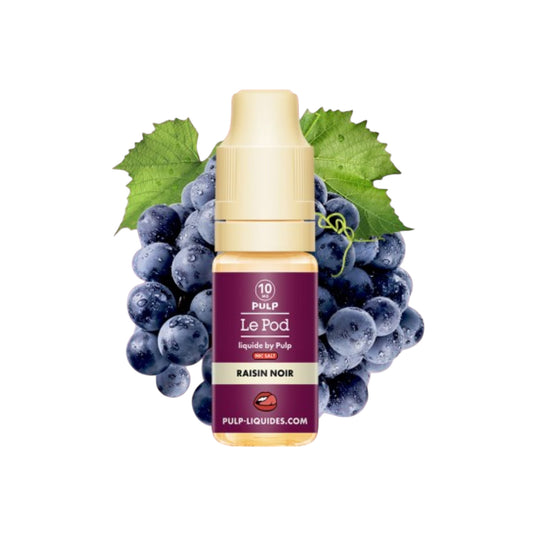 Pulp Le Pod – Uva Negra - E-líquido Sales de Nicotina 10ml
