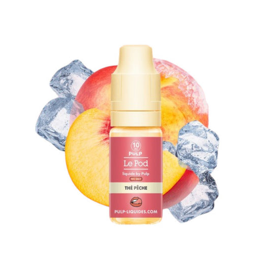 Pulp Le Pod – Té Melocotón – E-líquido sales de nicotina 10ml