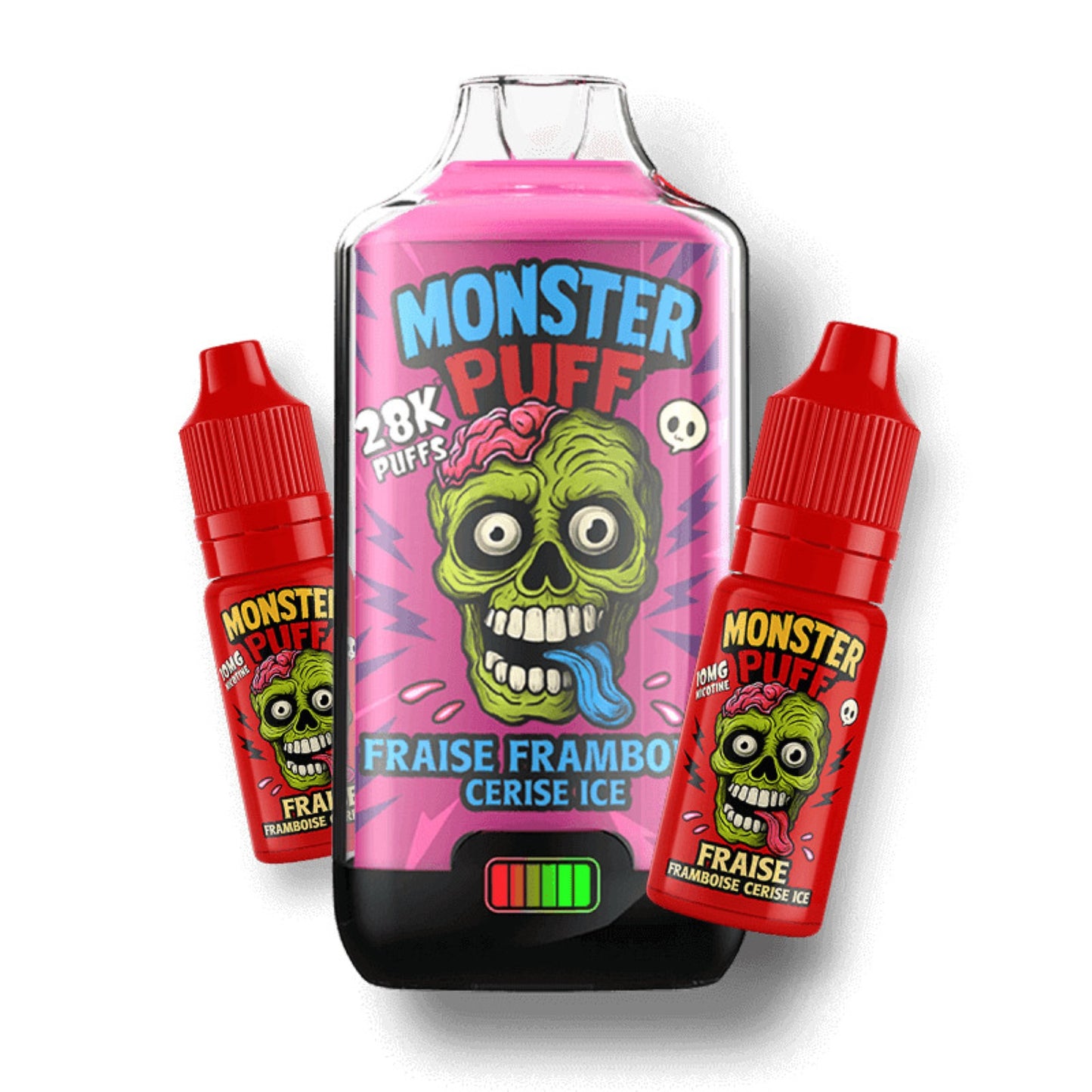 Kit Monster 28k - Strawberry, Raspberry, Cherry Ice