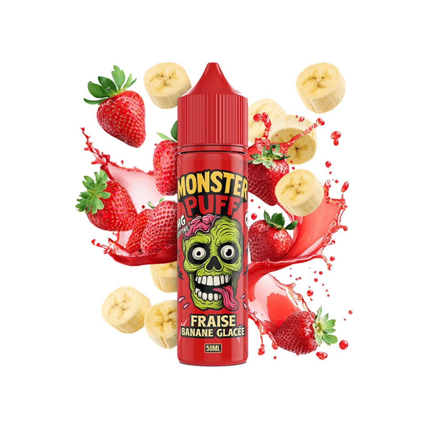 Monster 50ml - Erdbeer Banane Ice