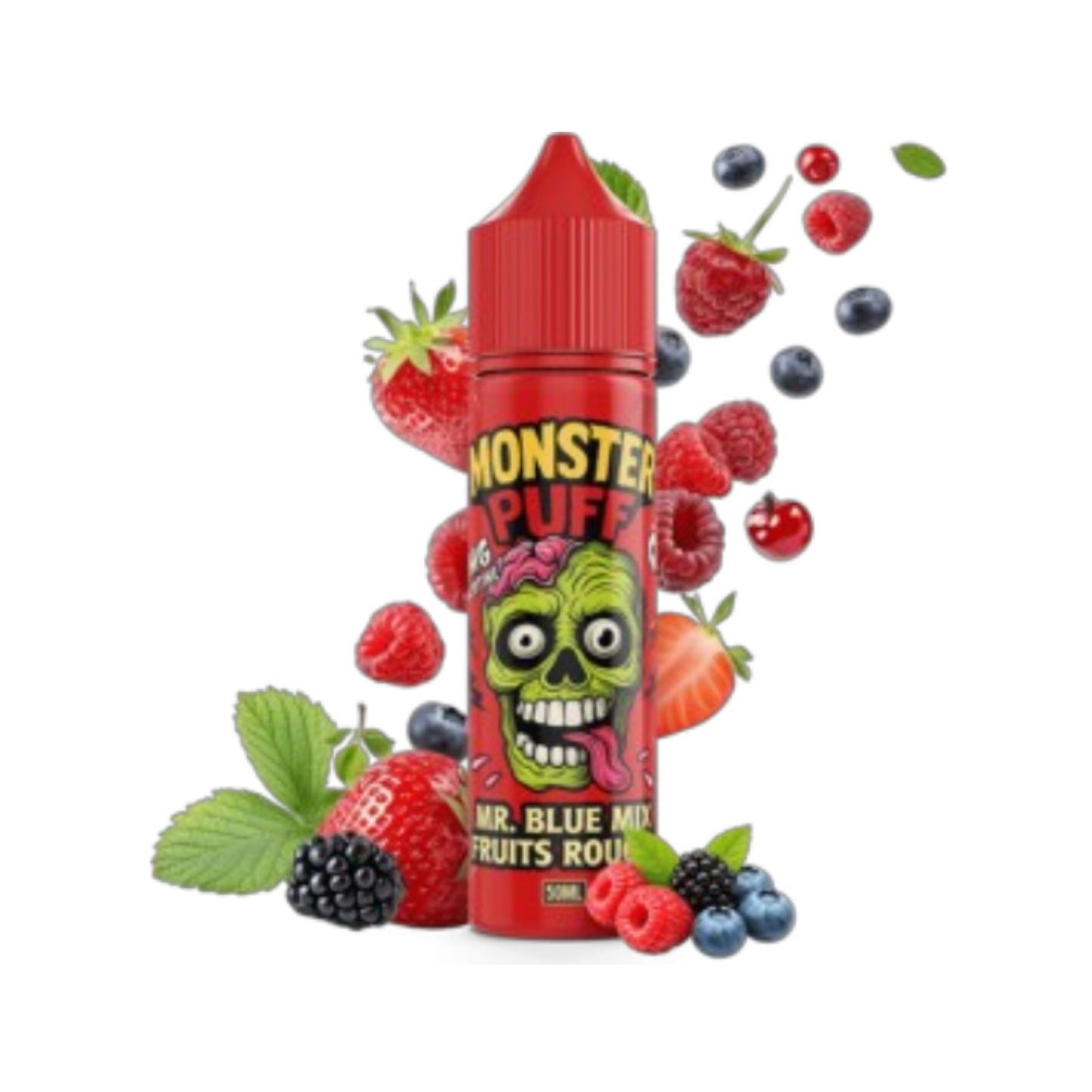 Monster 50ml - Mr Blue Rote Früchte Mix