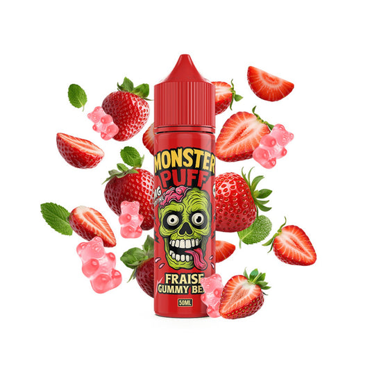 Monster 50ml - Strawberry Gummy Bear