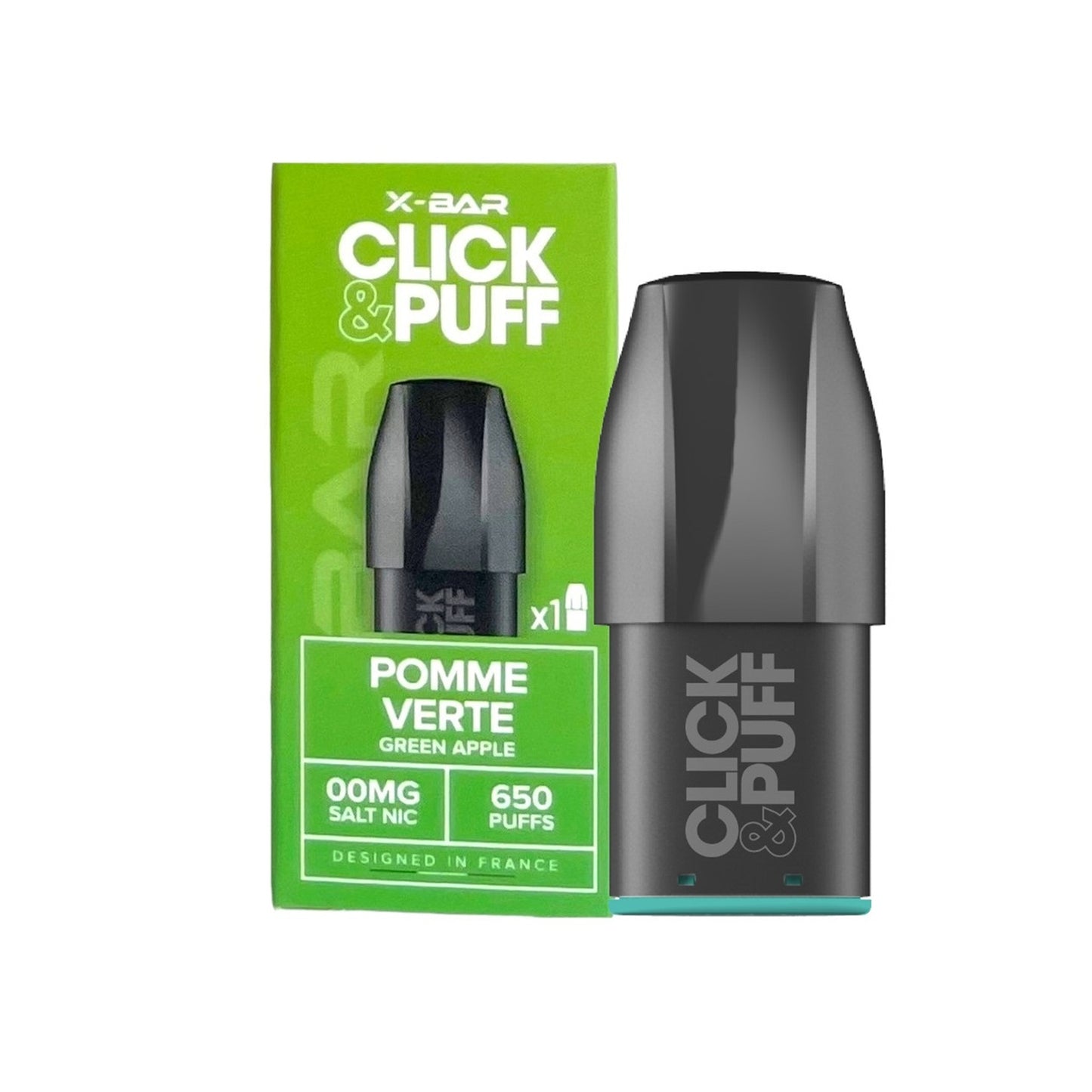 Click & Puff – Pod - Green Apple