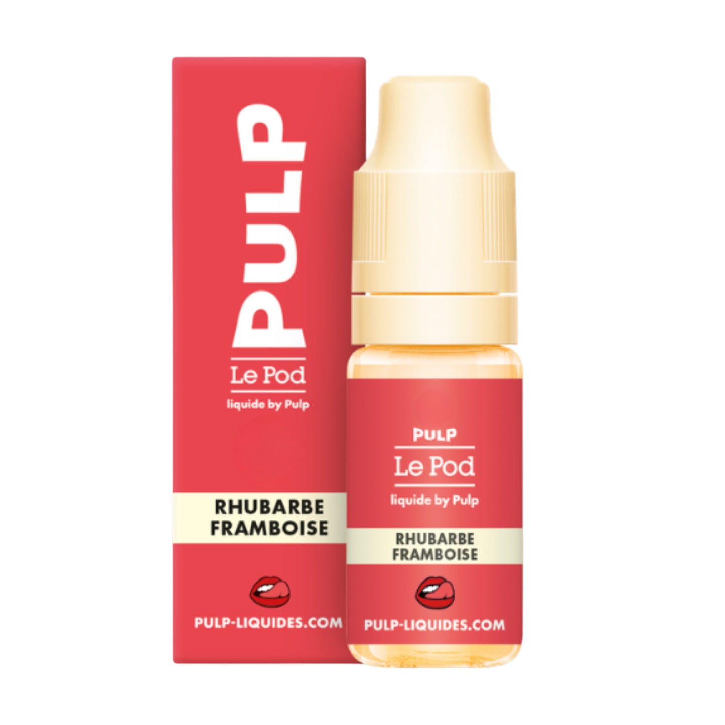 Pulp Le Pod – Ruibarbo frambuesa - E-líquido sales de nicotina 10ml
