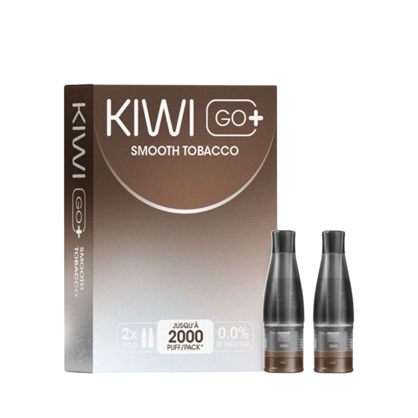 KIWI Go+ Pack van 2 Pods Zachte Tabak