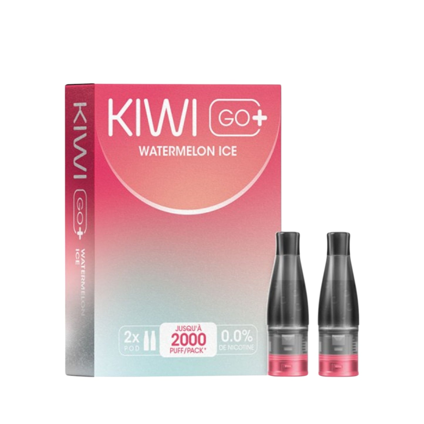 KIWI Go+ Pack of 2 Pods - Watermelon Ice