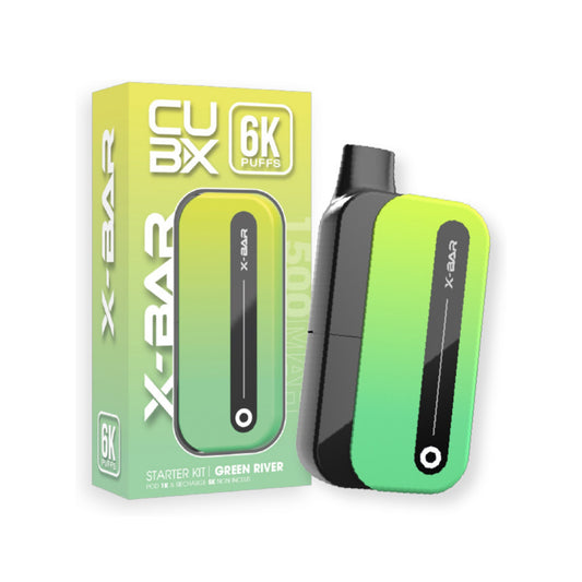 CUB-X 1500mAh Batteria Green River – Pod non inclusa