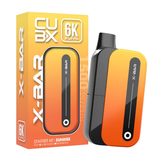 CUB-X 1500mAh Batteria Sunrise – Pod non inclusa