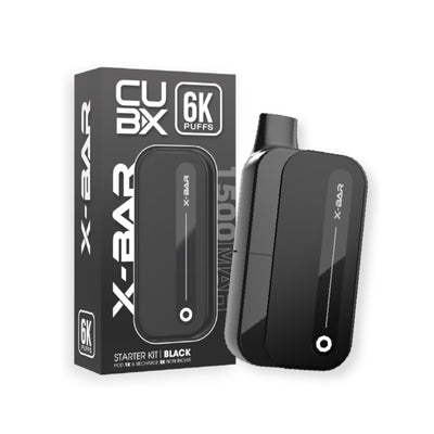 CUB-X 1500mAh Batterie Noir – Pod non inclus
