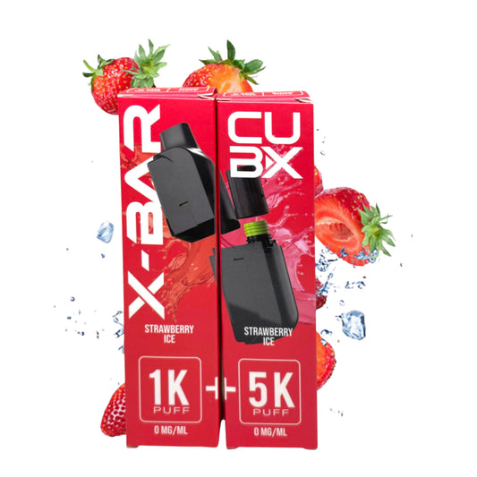 CUB-X 2 Pods –Fraise Glacée
