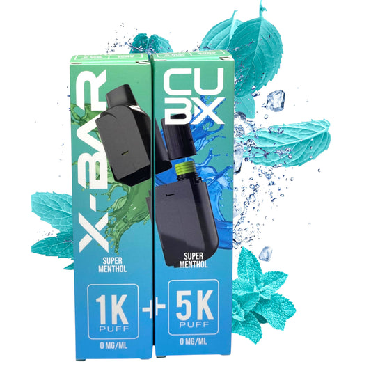 CUB-X 2 Pods – Super Menthol