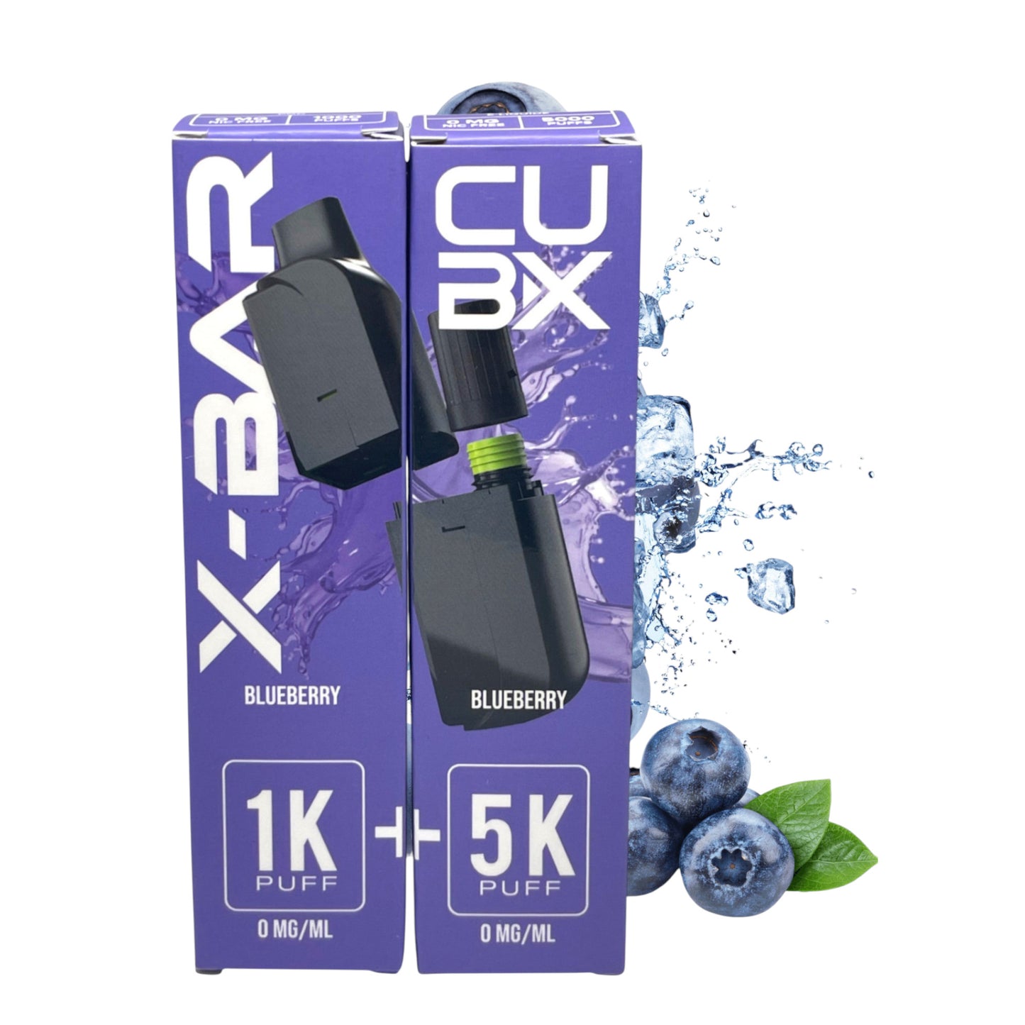 CUB-X 2 Pods – Mirtillo Glaciale