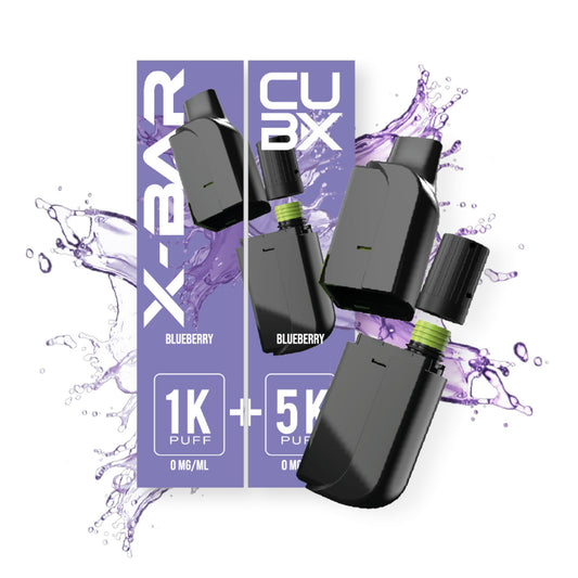 CUB-X 2 Pods – Mirtillo Glaciale
