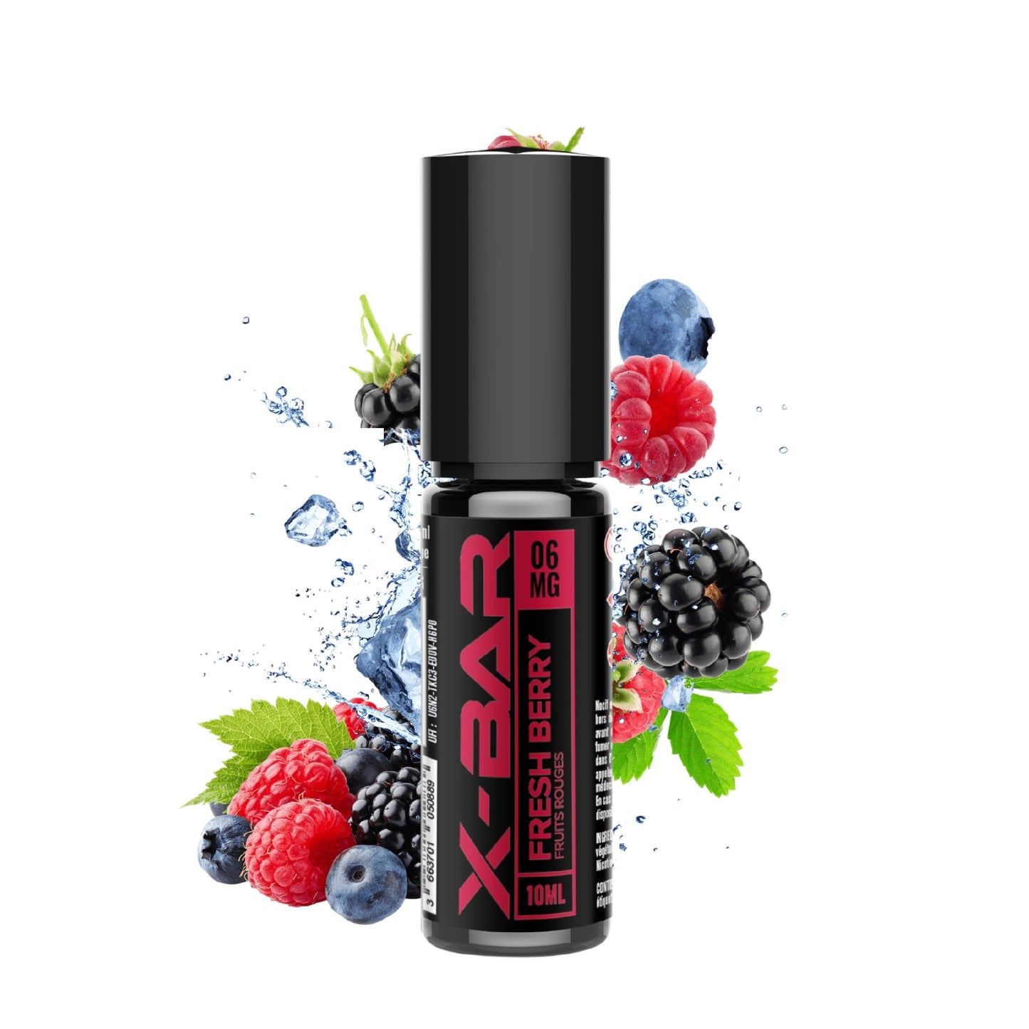 E-liquide – Fruits Rouges 10 ml Claissic Nic
