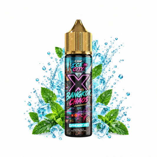 E-liquide Bangkok Chaos – Star Mint Ice 50ml Ice City