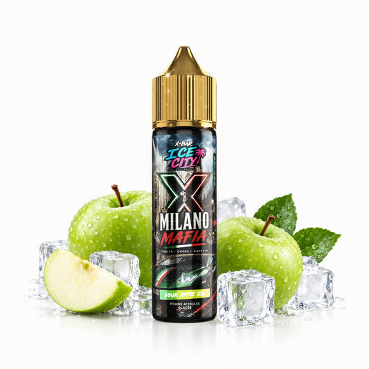 E-líquido Milano Mafia – Sour Apple 50ml - Ice City