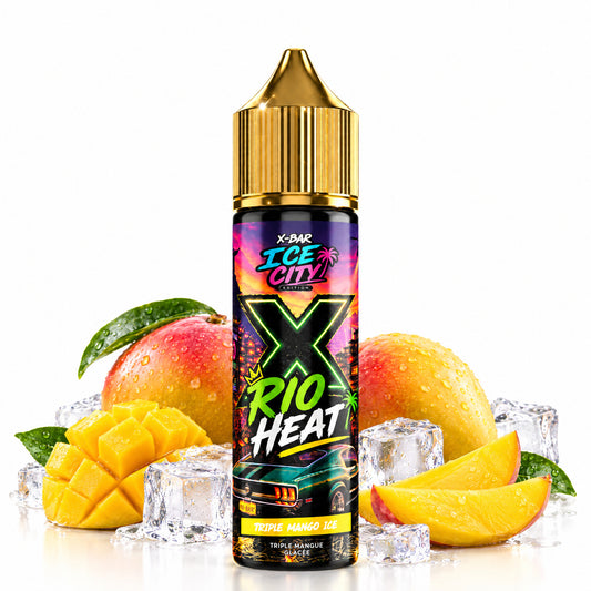 E-líquido Rio Heat – Triple Mango 50ml - Ice City
