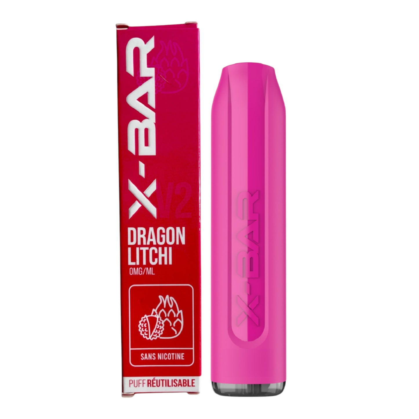 X-BAR V2 Puff Dragon Lychee