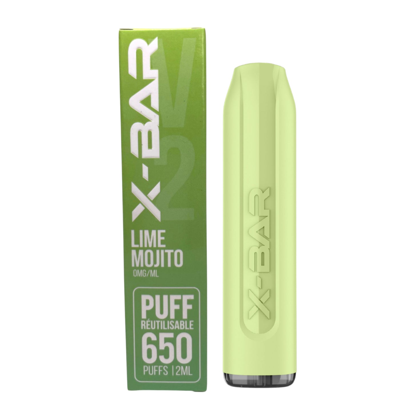 X-BAR V2 Puff wielokrotnego użytku i doładowywalny