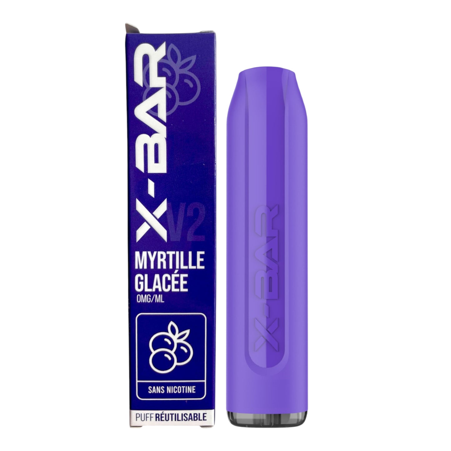 X-BAR V2 Puff Iced Blueberry