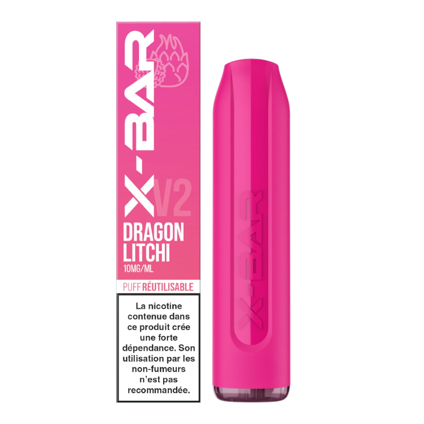 X-BAR V2 Puff Dragon Lychee