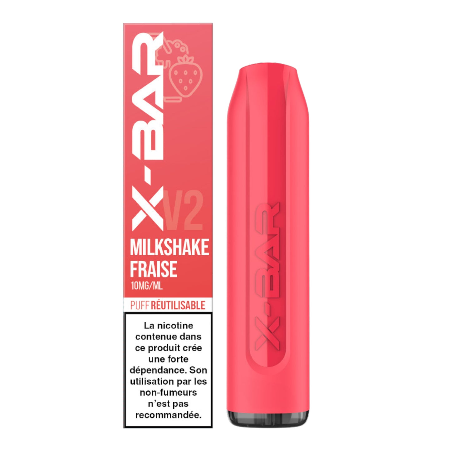 X-BAR V2 Puff Herbruikbaar en Oplaadbaar