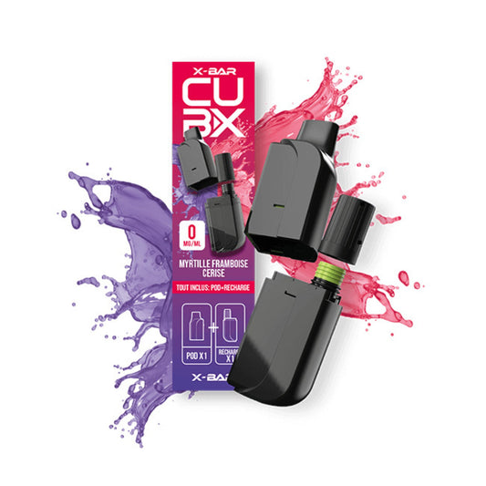 CUB-X 2 Pods – Blueberry Raspberry Cherry