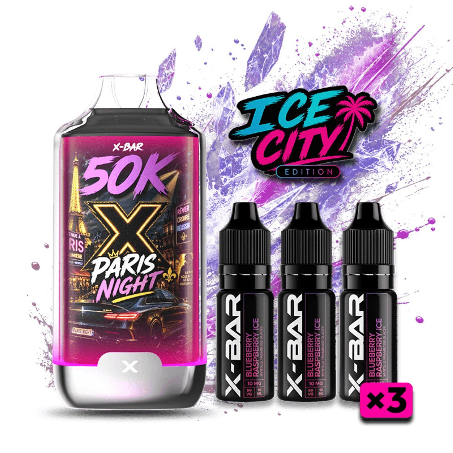 Pařížská noc – 50K Ice City  